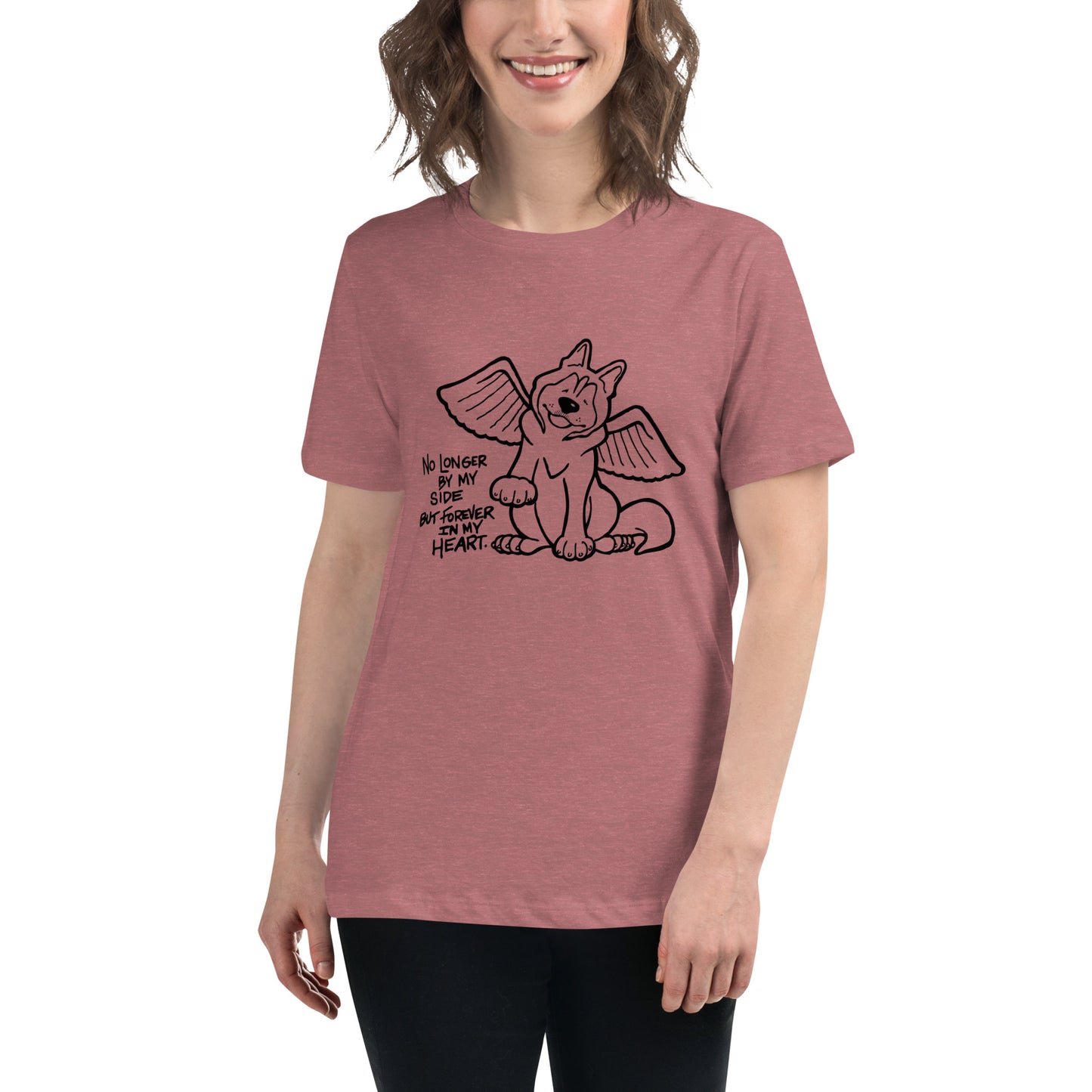 Forever in My Heart - Siberian Husky Ladies T-Shirt