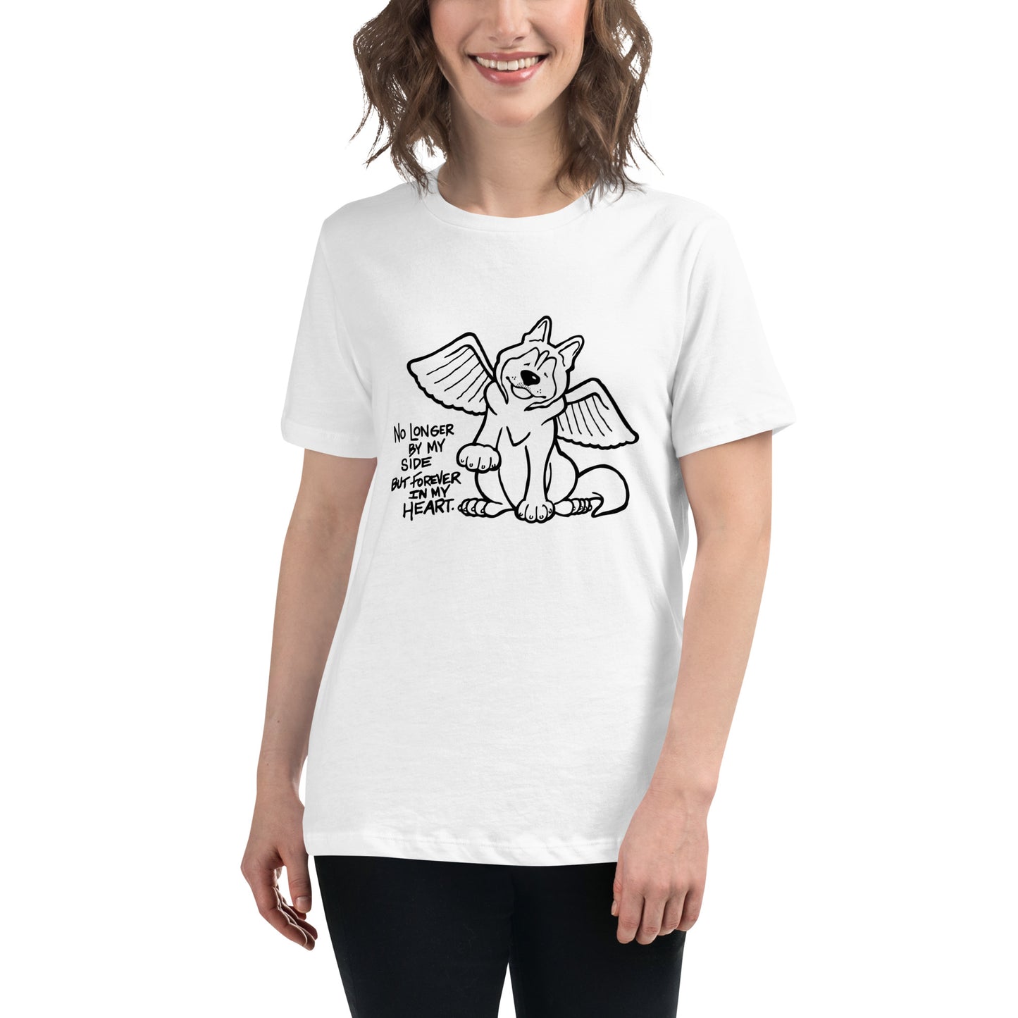 Forever in My Heart - Siberian Husky Ladies T-Shirt