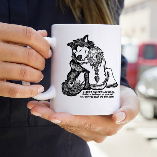 Good Friends Alaskan Malamute Mug - Coffee Mug
