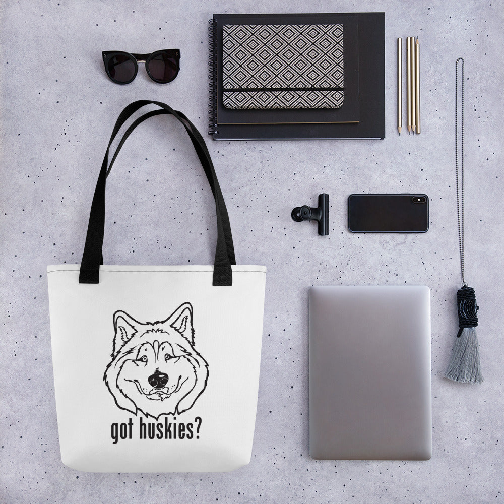 Got Huskies? - Siberian Husky Art, Shirts, Pillows or Mugs