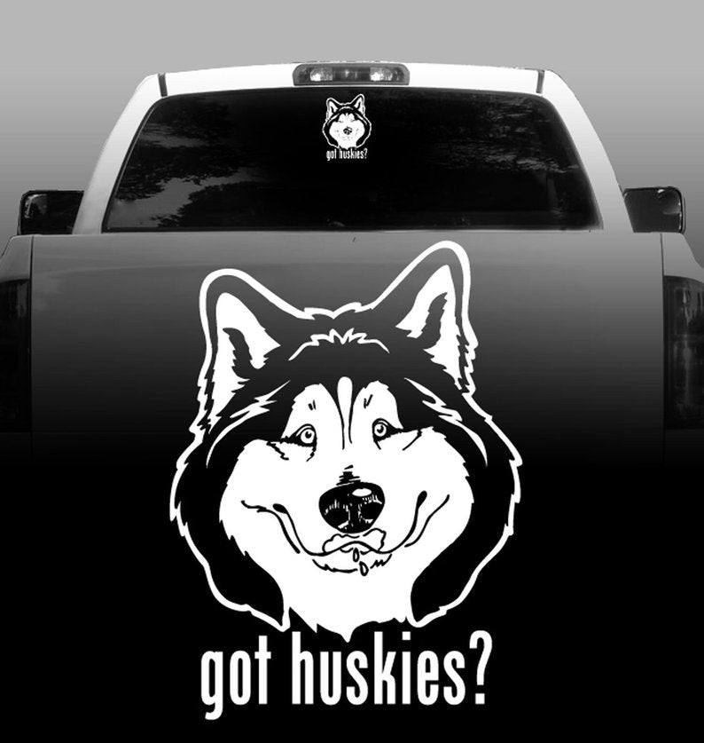 Got Huskies? - Siberian Husky Art, Shirts, Pillows or Mugs