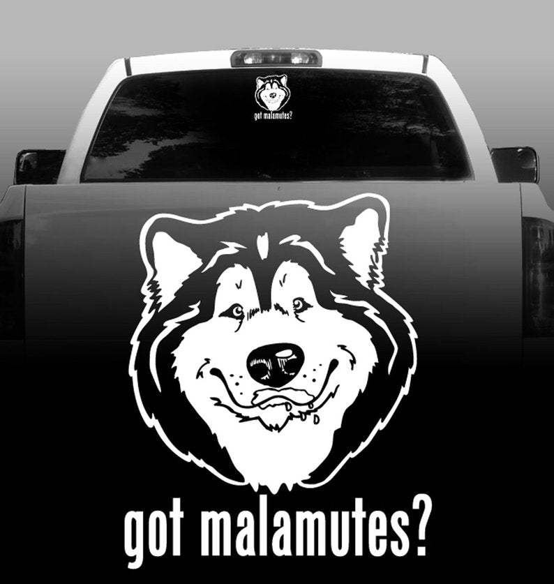 Got Malamutes? - Alaskan Malamute Art, Shirts, Pillows or Mugs