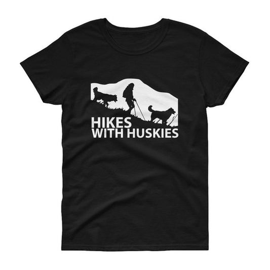 Hikes With Huskies - T-Shirt