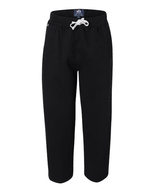 Husky Heart - Siberian Husky Love - Sled Dog Open Bottom Sweatpants