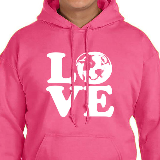 LOVE Pitbull - Pitbull Terrier - Hoodie