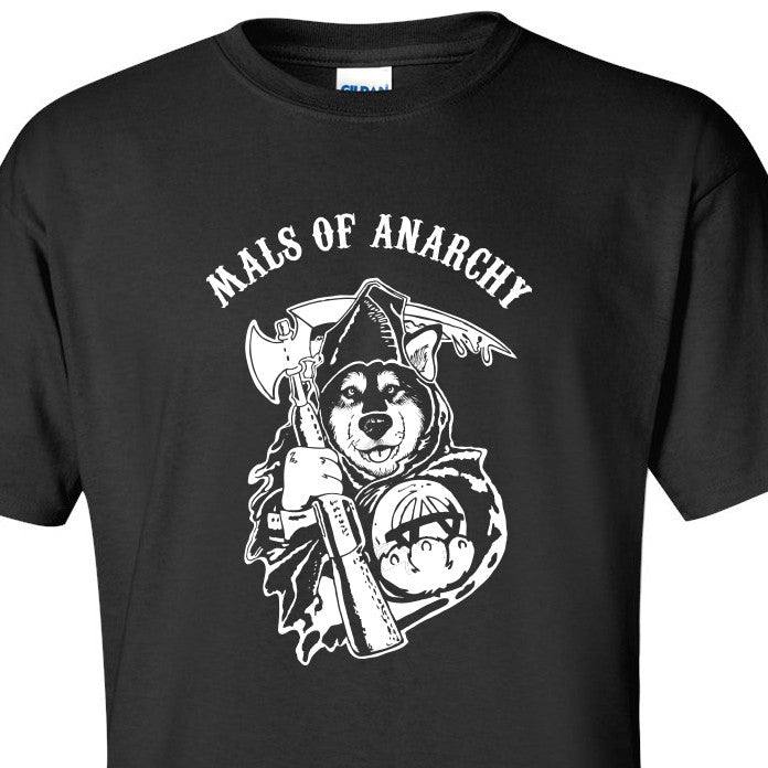 Mals of Anarchy - Dog, Alaskan Malamute Softstyle T-Shirt