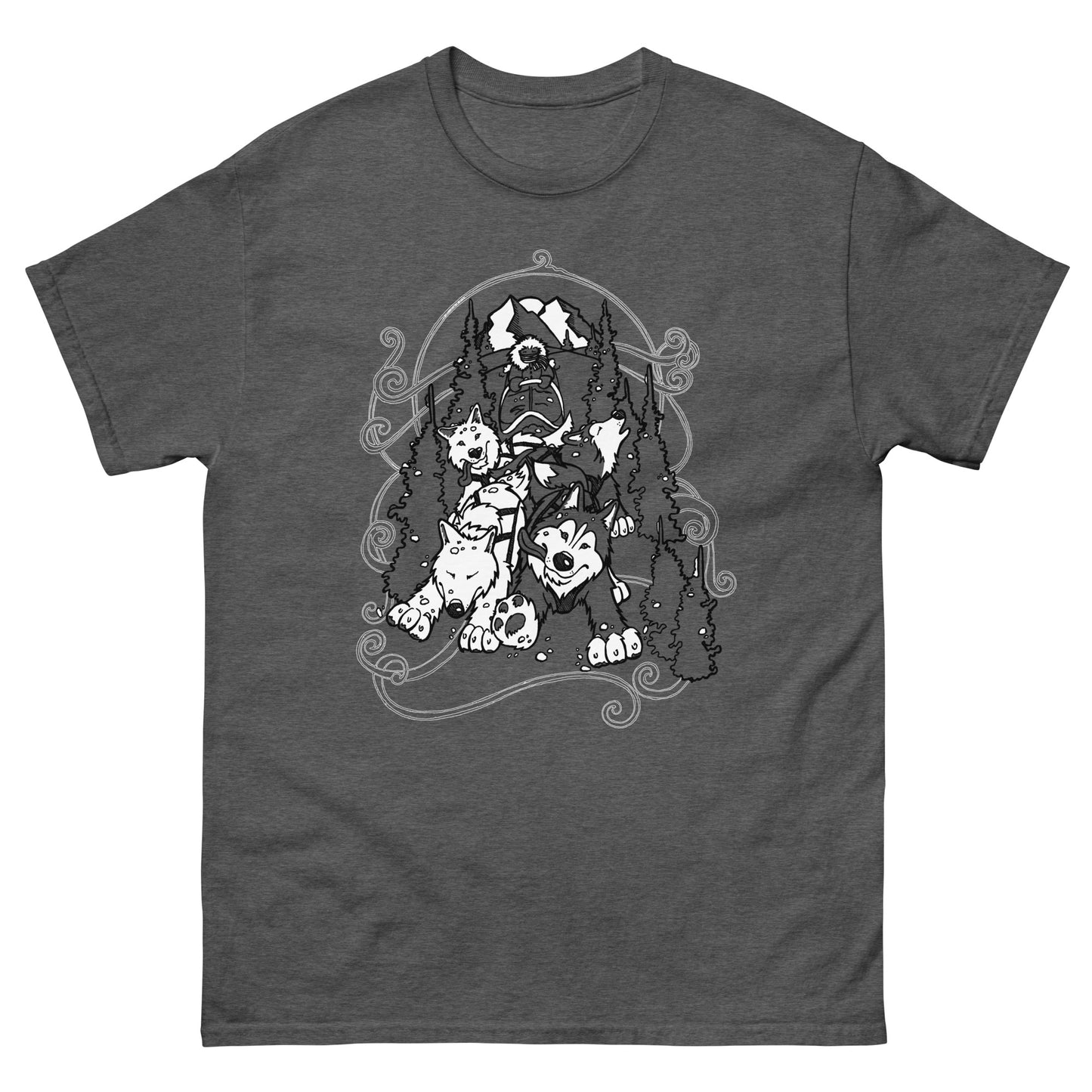Sled Dogs Siberian Husky - T-Shirt