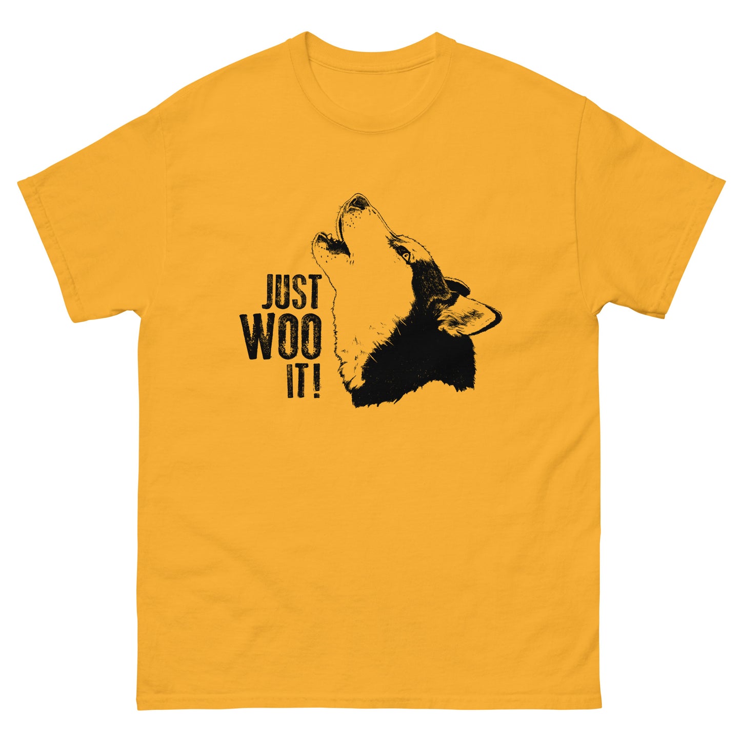 JUST WOO IT - Siberian Husky Unisex T-Shirt