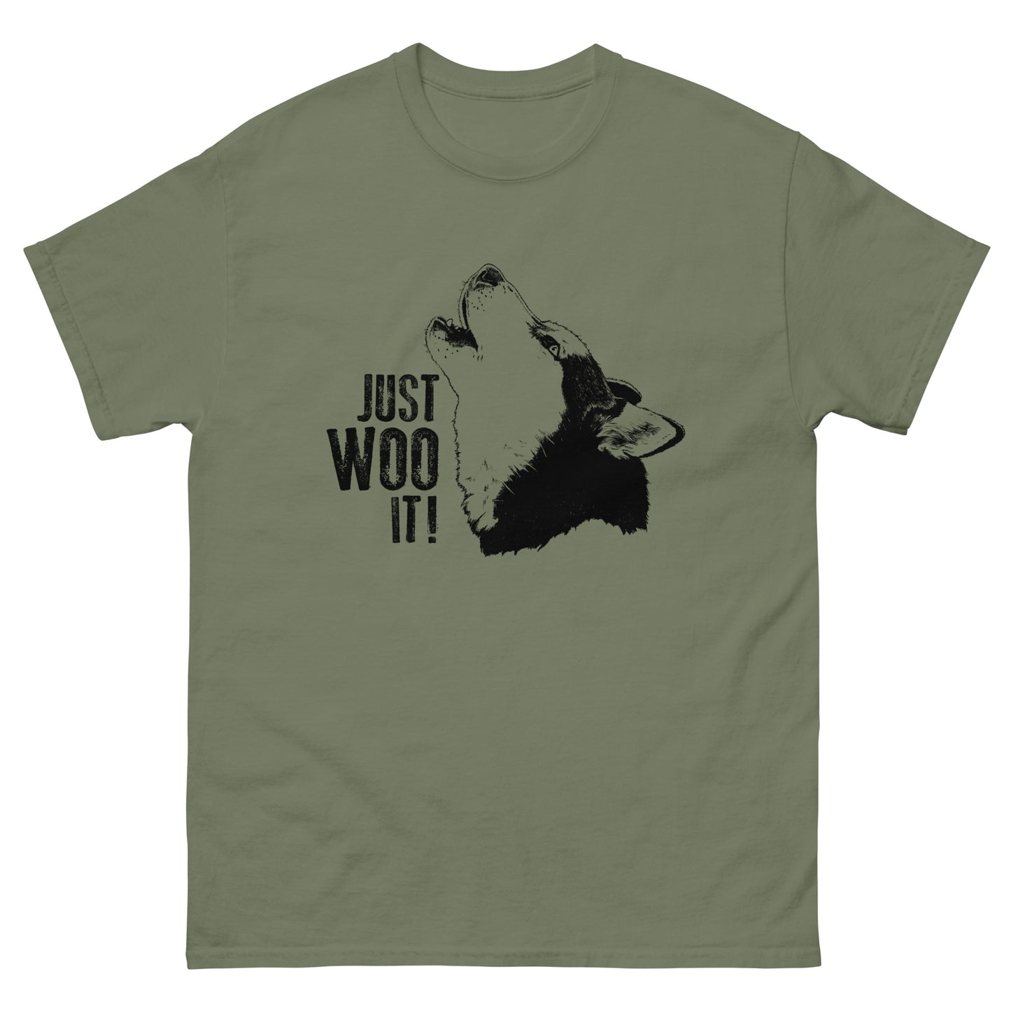 JUST WOO IT - Siberian Husky Unisex T-Shirt