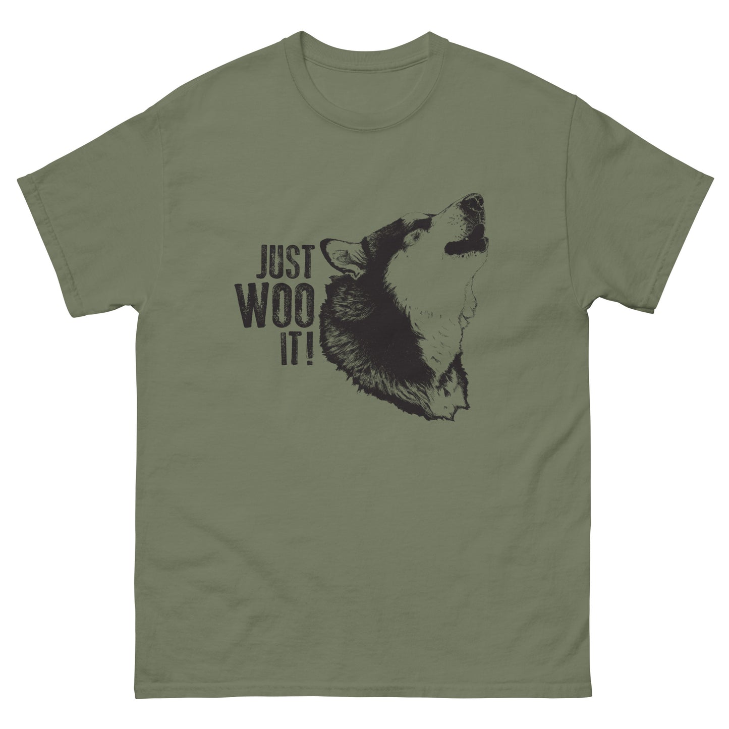 JUST WOO IT - Alaskan Malamute Unisex T-Shirt