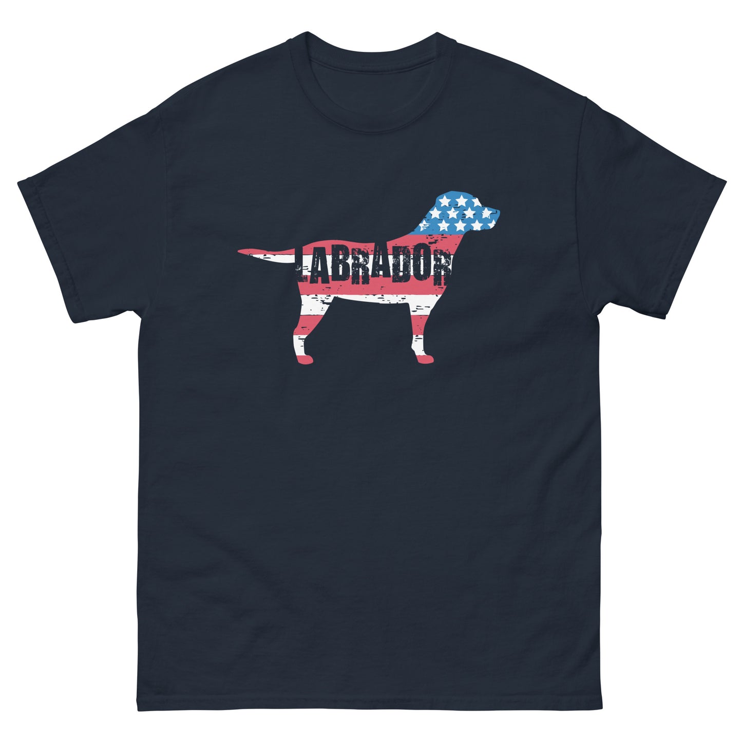 Labrador American Flag T-Shirt
