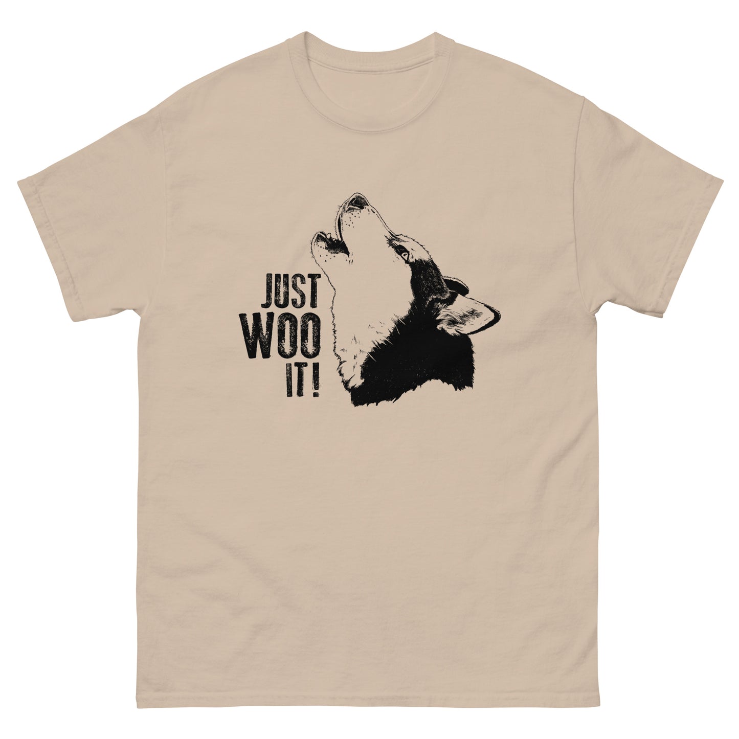 JUST WOO IT - Siberian Husky Unisex T-Shirt