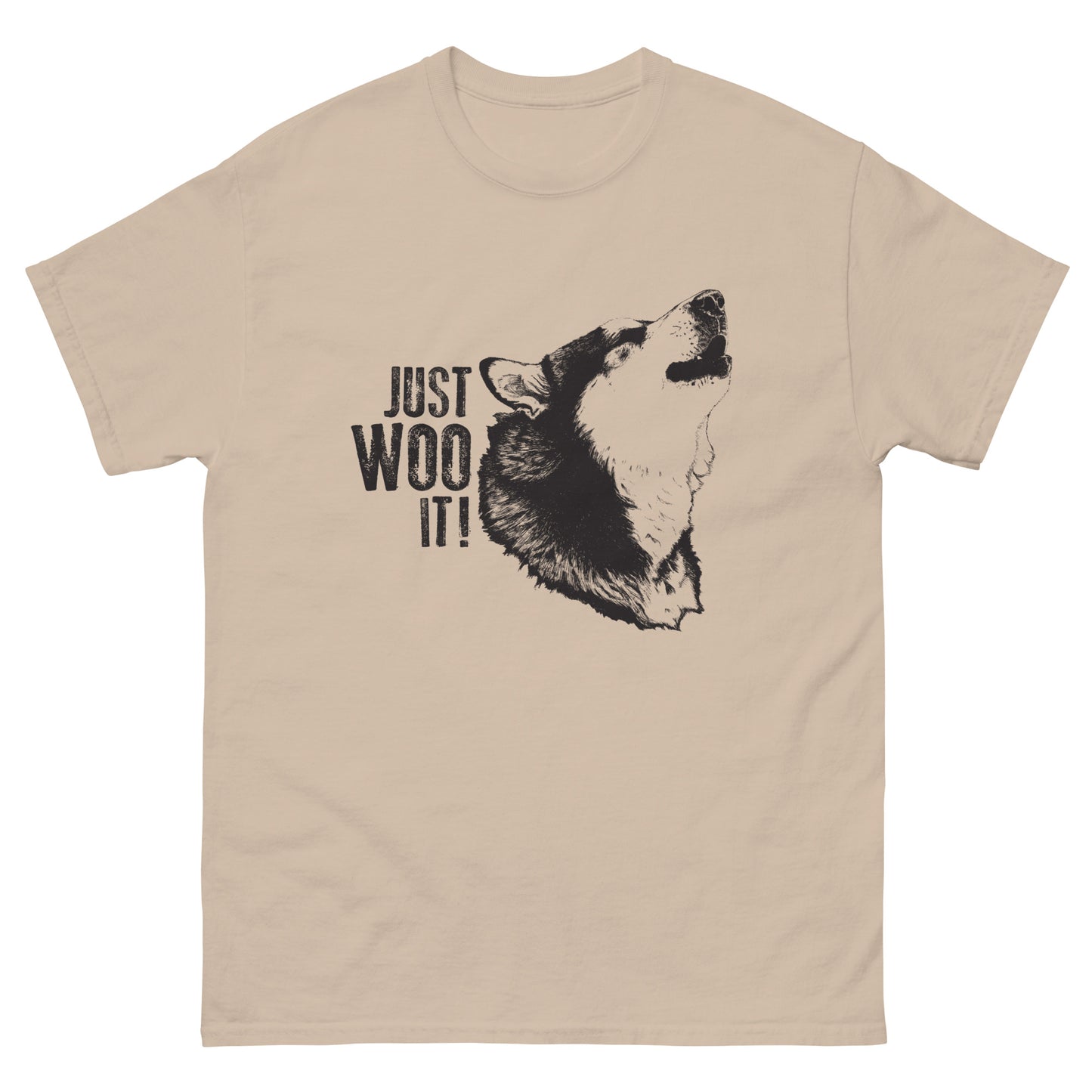 JUST WOO IT - Alaskan Malamute Unisex T-Shirt