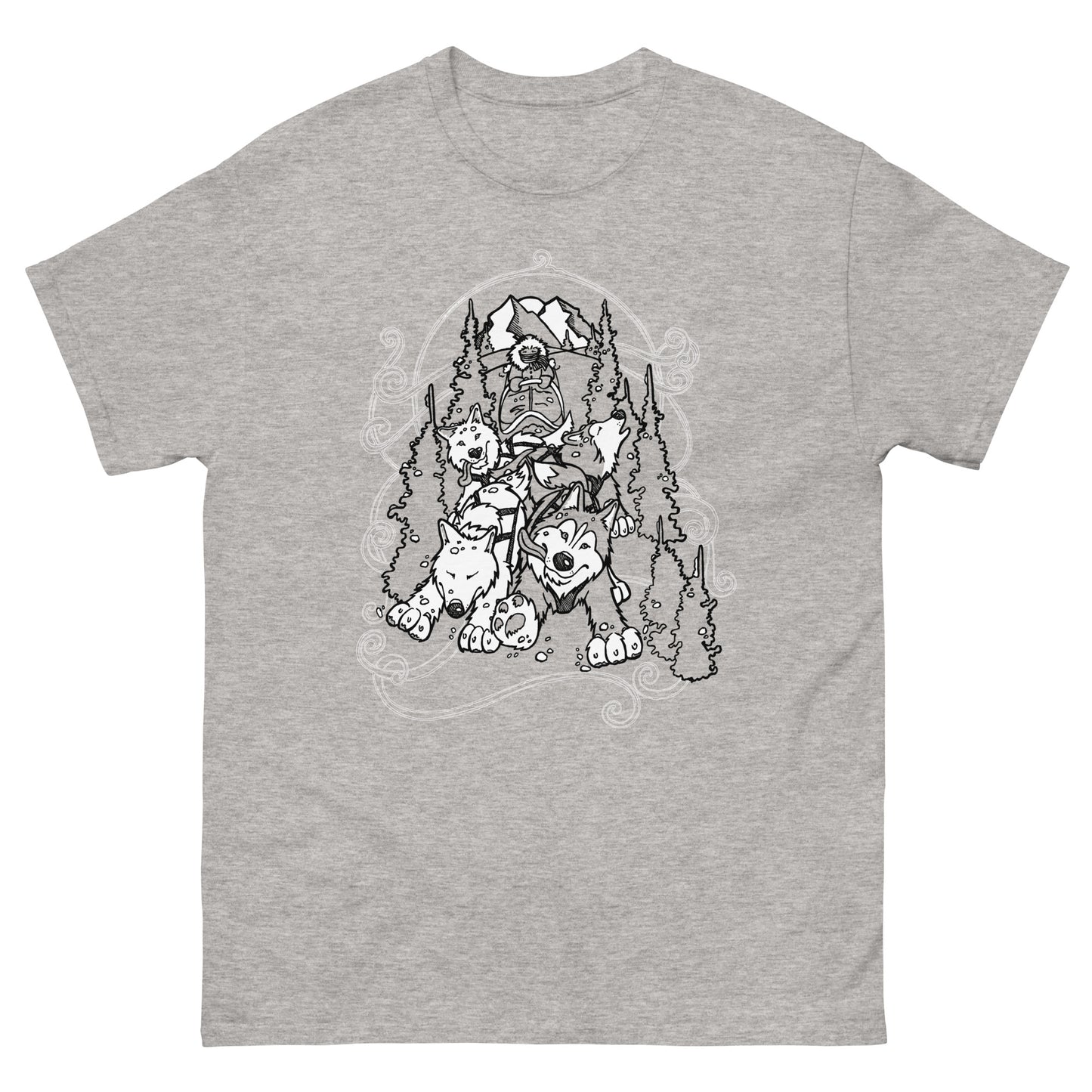 Sled Dogs Siberian Husky - T-Shirt