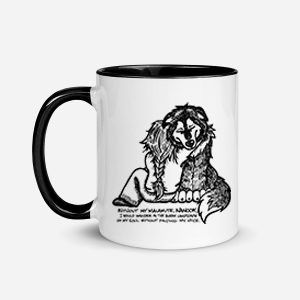 Weekly Custom Illustration on a Mug! Good Friends! Your Dog, Any Breed!
