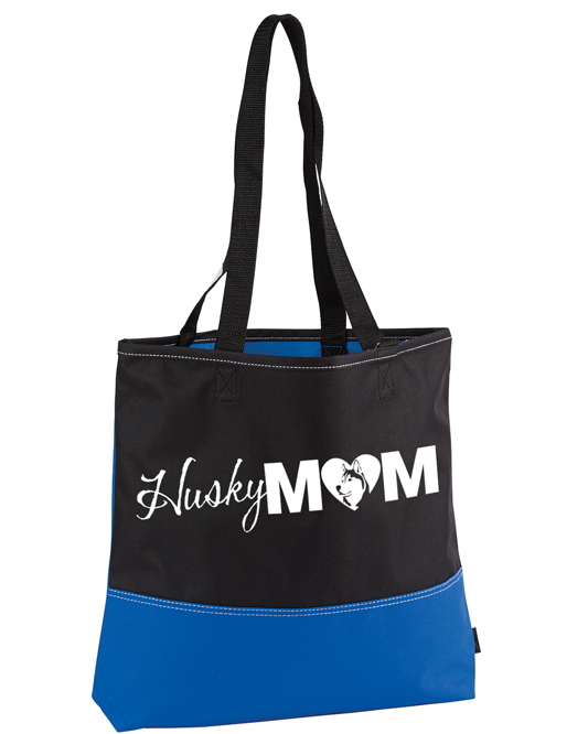 Husky Mom Tote, Bag - Siberan Huskies - Super Fun & Cute