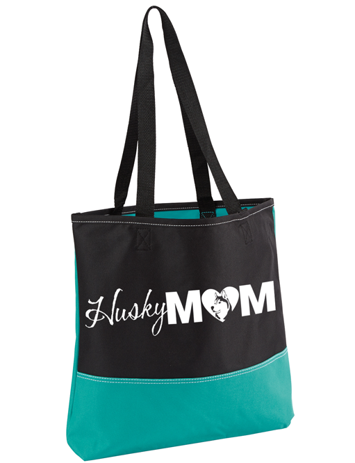 Husky Mom Tote, Bag - Siberan Huskies - Super Fun & Cute