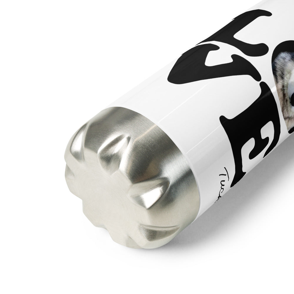 CUSTOM LOVE Stainless Steel Water Bottle with Your Dog!