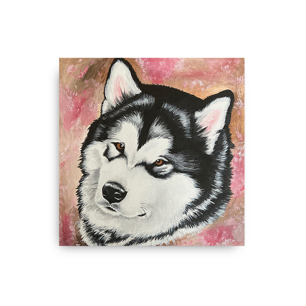 Hand-Painted Canvas Art - Malamute, Husky, Dogs, Animals of all Kind