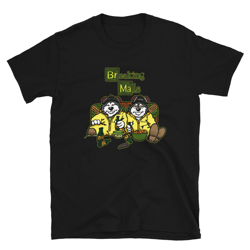 Breaking Mals - Alaskan Malamute T-Shirt