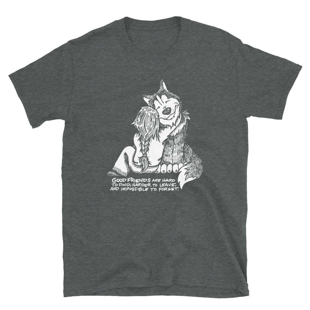 Good Friends Husky - Siberian Husky T-Shirt