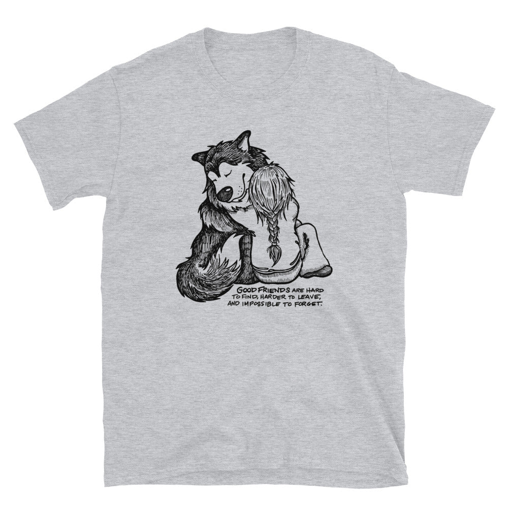 Good Friends - Alaskan Malamute T-Shirt