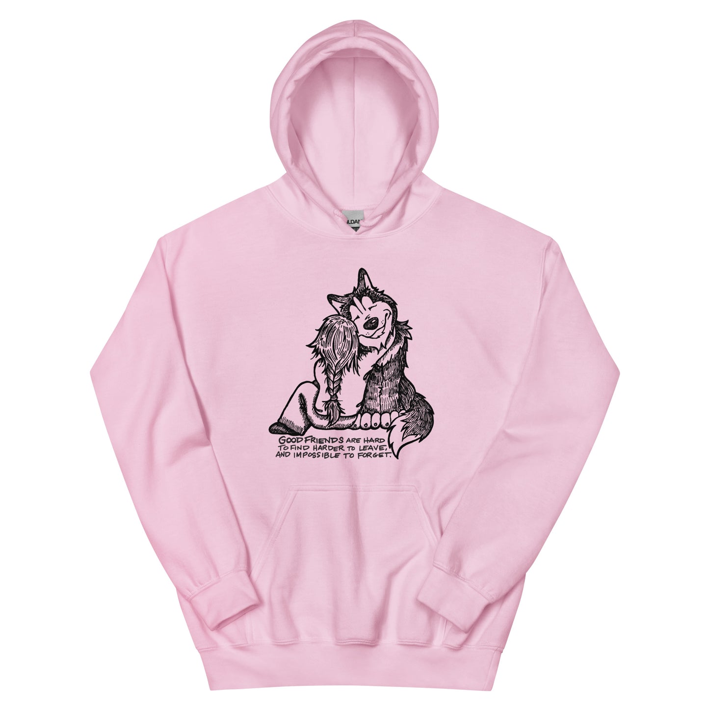 Good Friends - Siberian Husky Hoodie