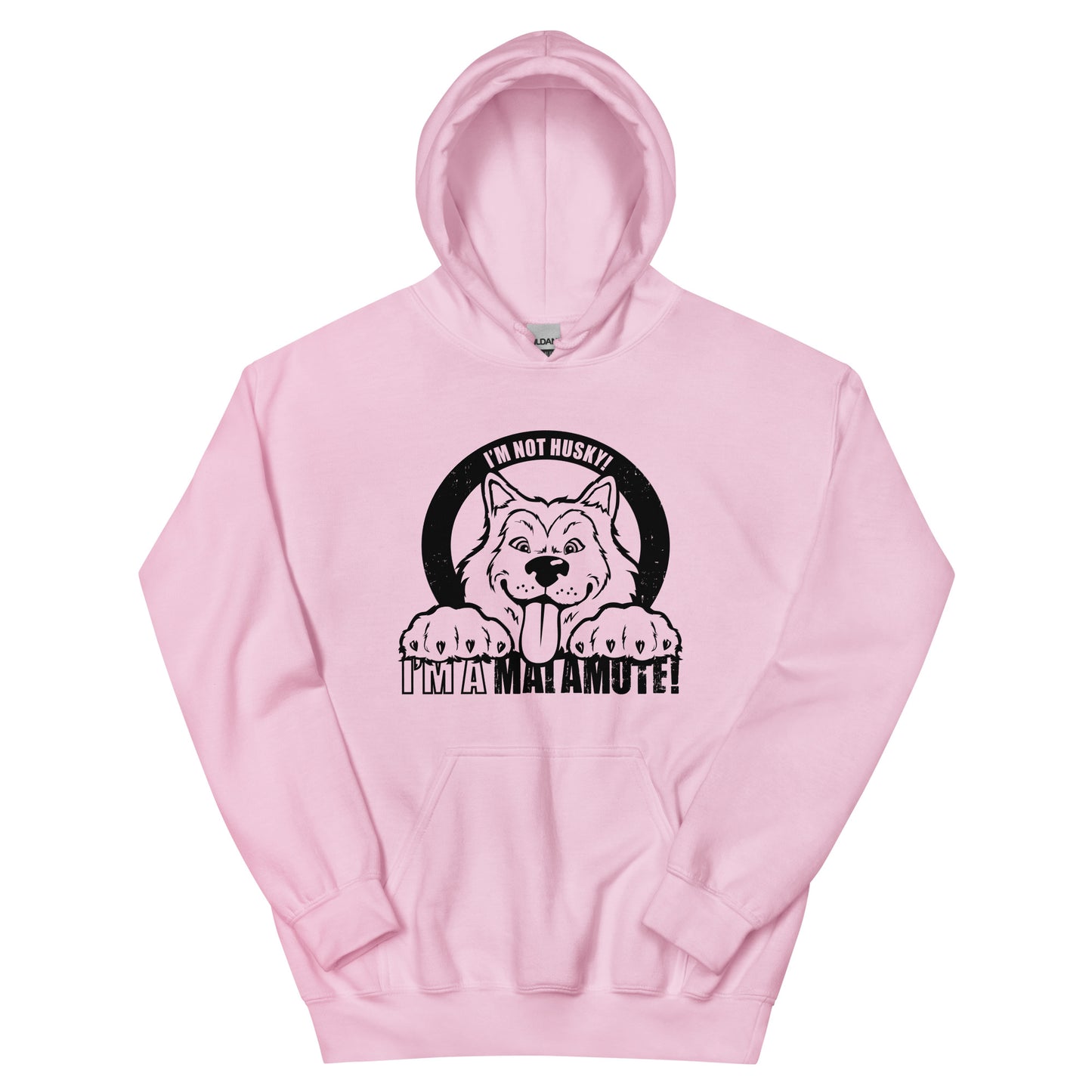 I'm Not Husky, I'm A Malamute - Alaskan Malamute Pullover Hoodie