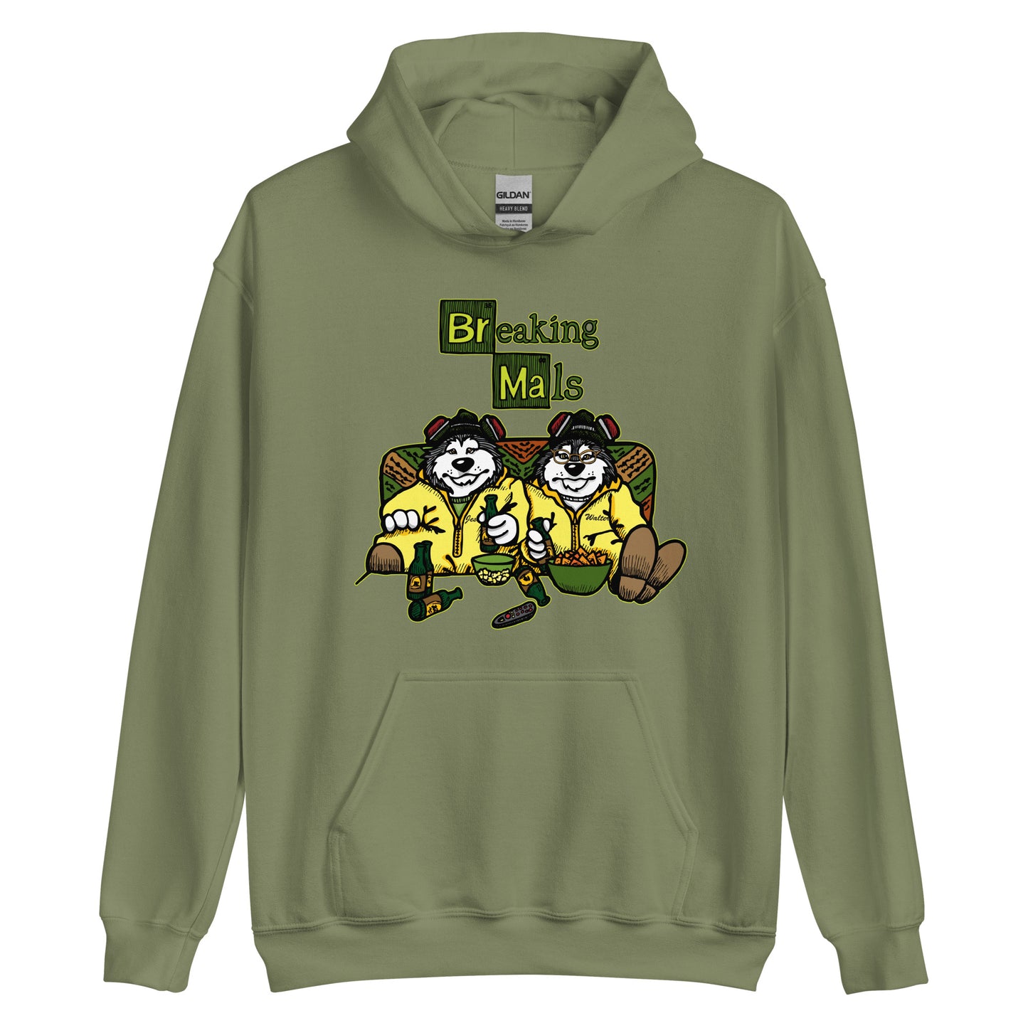 Breaking Mals - Alaskan Malamute Pullover Hoodie