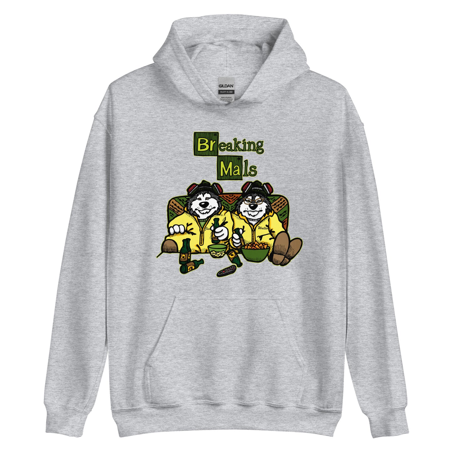 Breaking Mals - Alaskan Malamute Pullover Hoodie