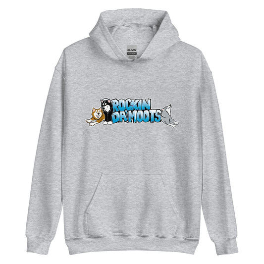 Rockin Da Moots - Alaskan Malamute Pullover Hoodie