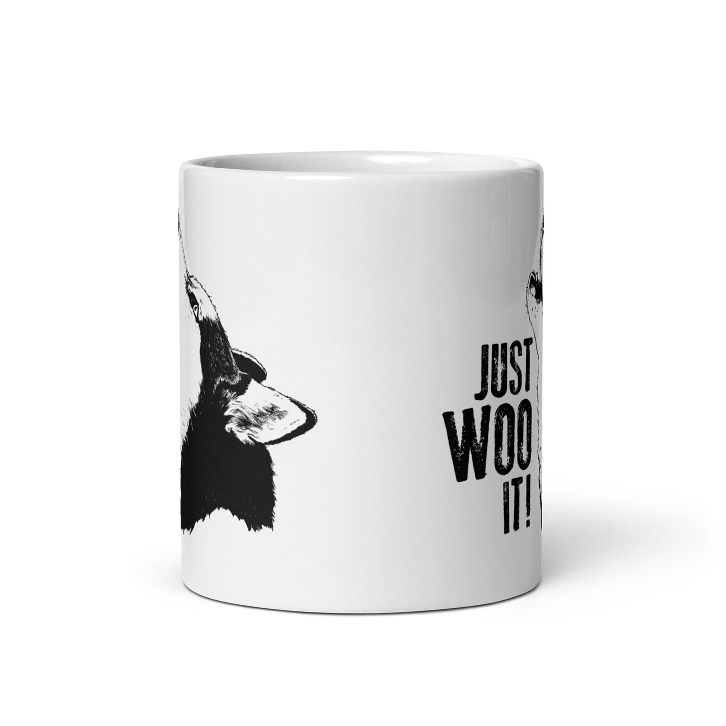 JUST WOO IT! - Siberian Husky - Coffee Mug
