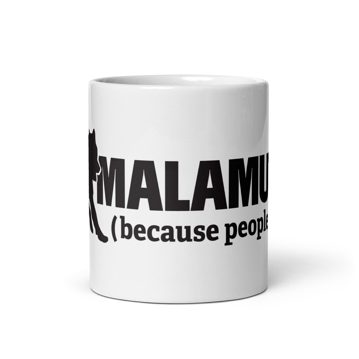 Malamutes (because people suck) - Alaskan Malamute - Coffee Mug