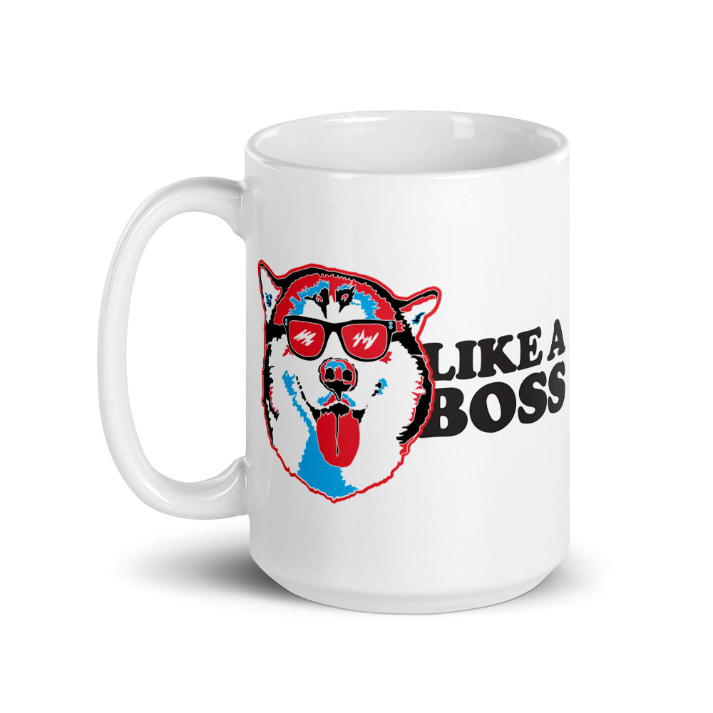 Like a Boss - Alaskan Malamute Mug - Coffee Mug