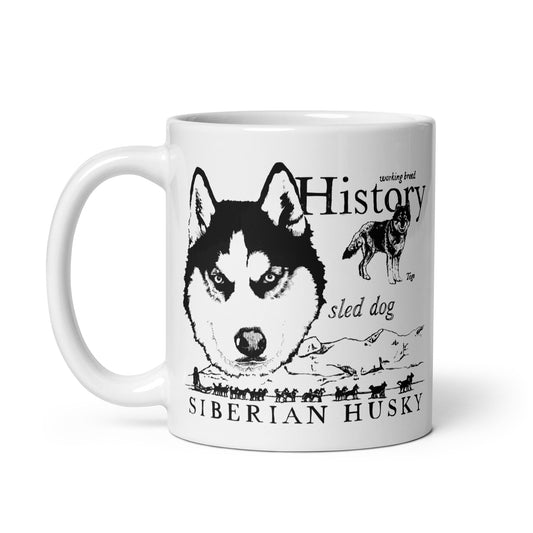 Siberian Husky History - Coffee Mug