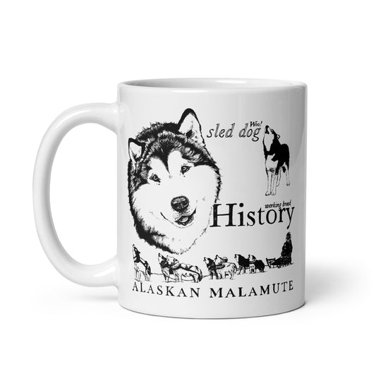 Alaskan Malamute History - Coffee Mug