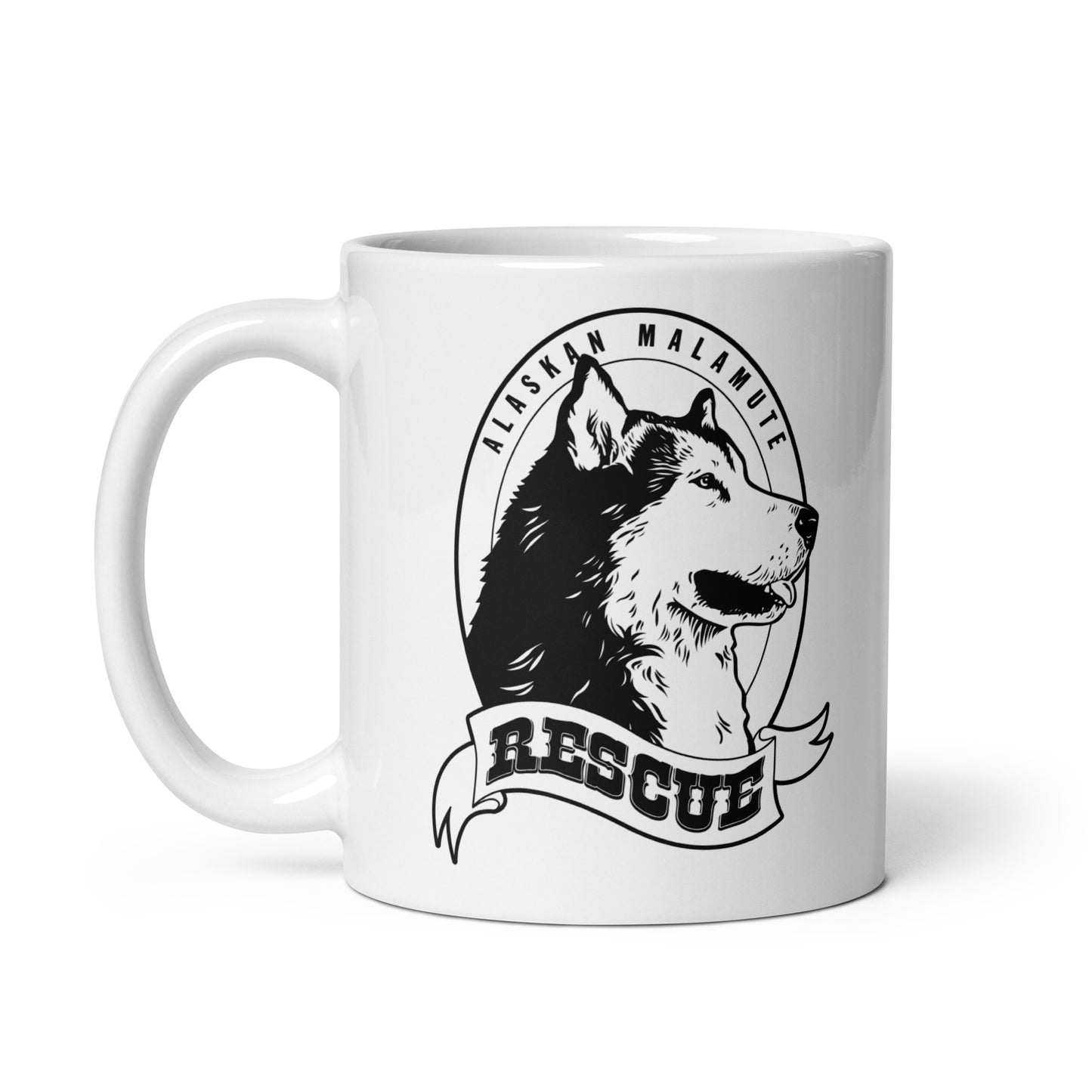 Alaskan Malamute Rescue - Coffee Mug