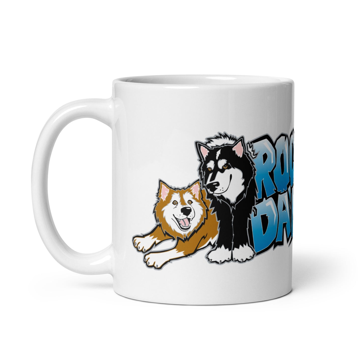 Rockin Da Moots - Alaskan Malamute - Coffee Mug