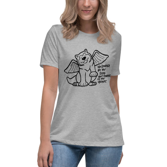 Forever in My Heart - Alaskan Malamute Ladies T-Shirt